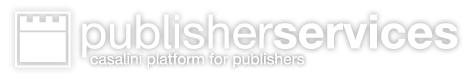 Publisher Services - Casalini Platform for Publishers